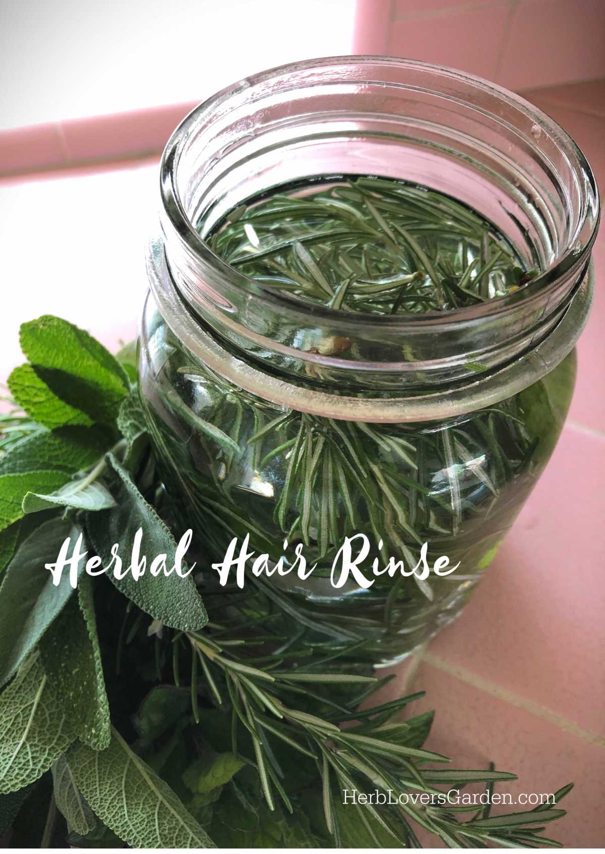 Easy Herbal Hair&nbsp;Rinse!